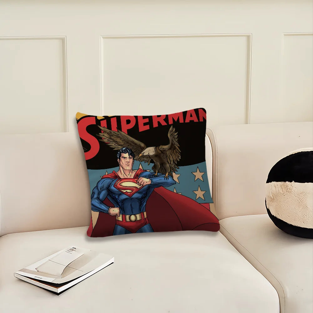 Superhero S-Superman comics cushion Pillow Case