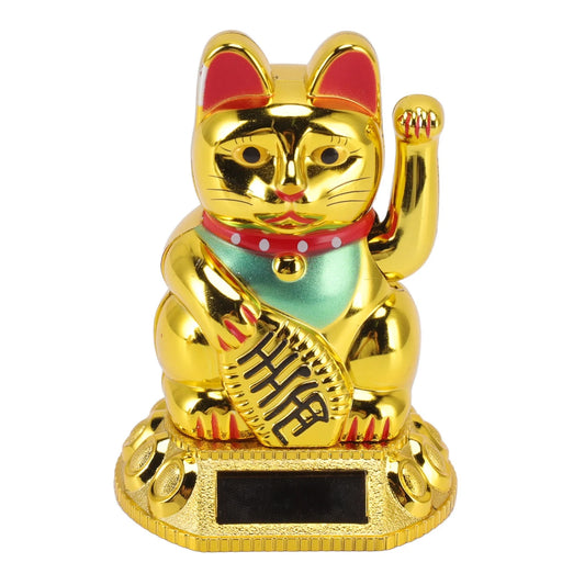 Waving Arm Japanese Lucky Cat Ornament