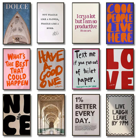 Quirky Wall Prints