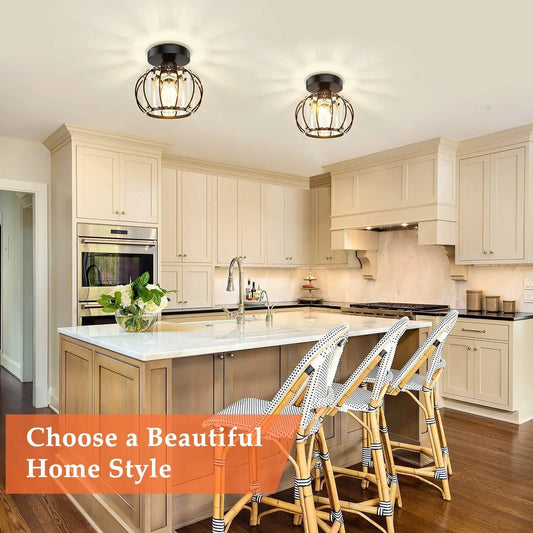 Nordic Modern Crystal Ceiling Lights