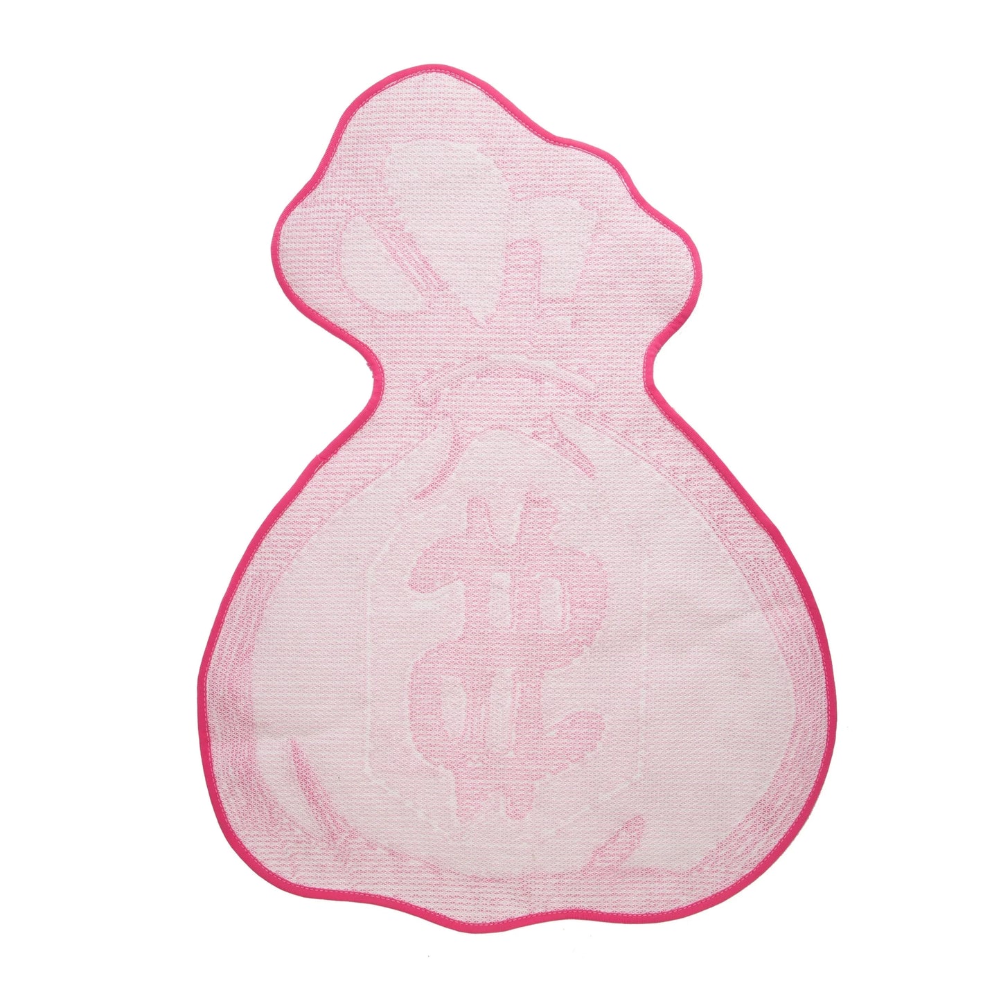 Pretty in Pink Dollar Rug