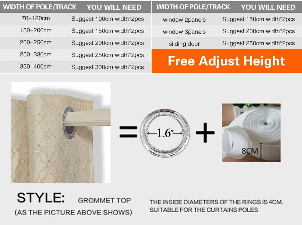 Japanese-Inspired Cotton & Linen Semi-Sheer Curtain