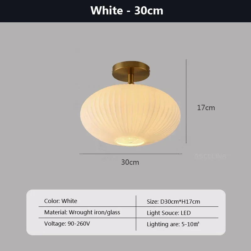Nordic Glass Ceiling Light