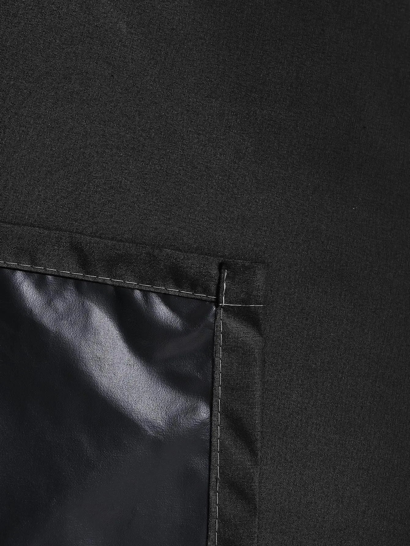 1pc 100% Blackout Curtain Panel with Rod Pocket