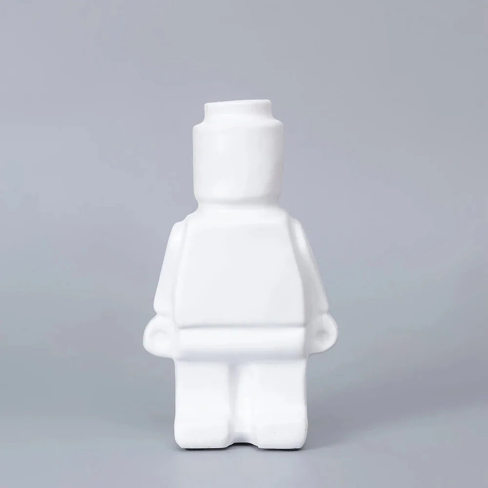 Human Body Vase Ceramic Decor