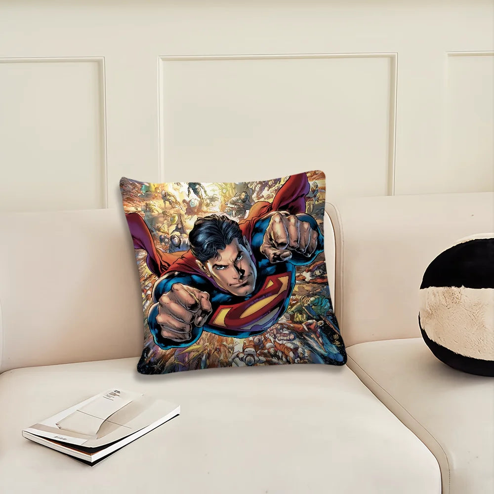 Superhero S-Superman comics cushion Pillow Case