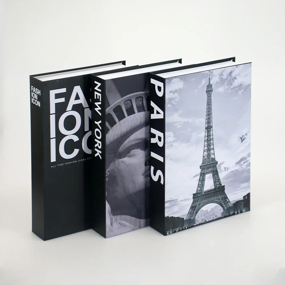 Fashion Coffee Table Ornaments Books Living Room Decoration