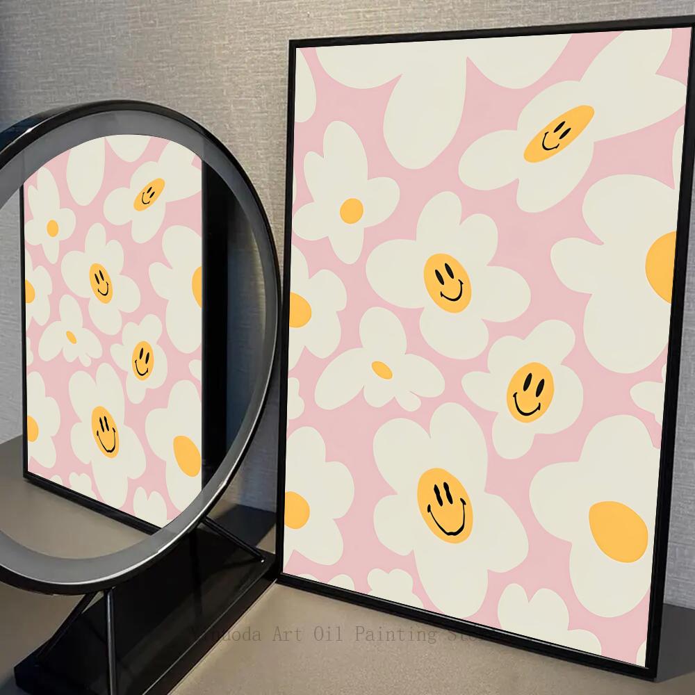 Colourful Danish Pastel Canvas Poster