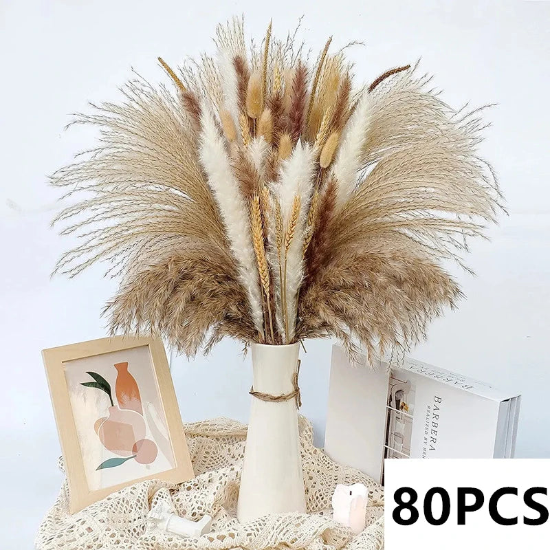 Natural Dried Flower Pampas Grass Bouquet