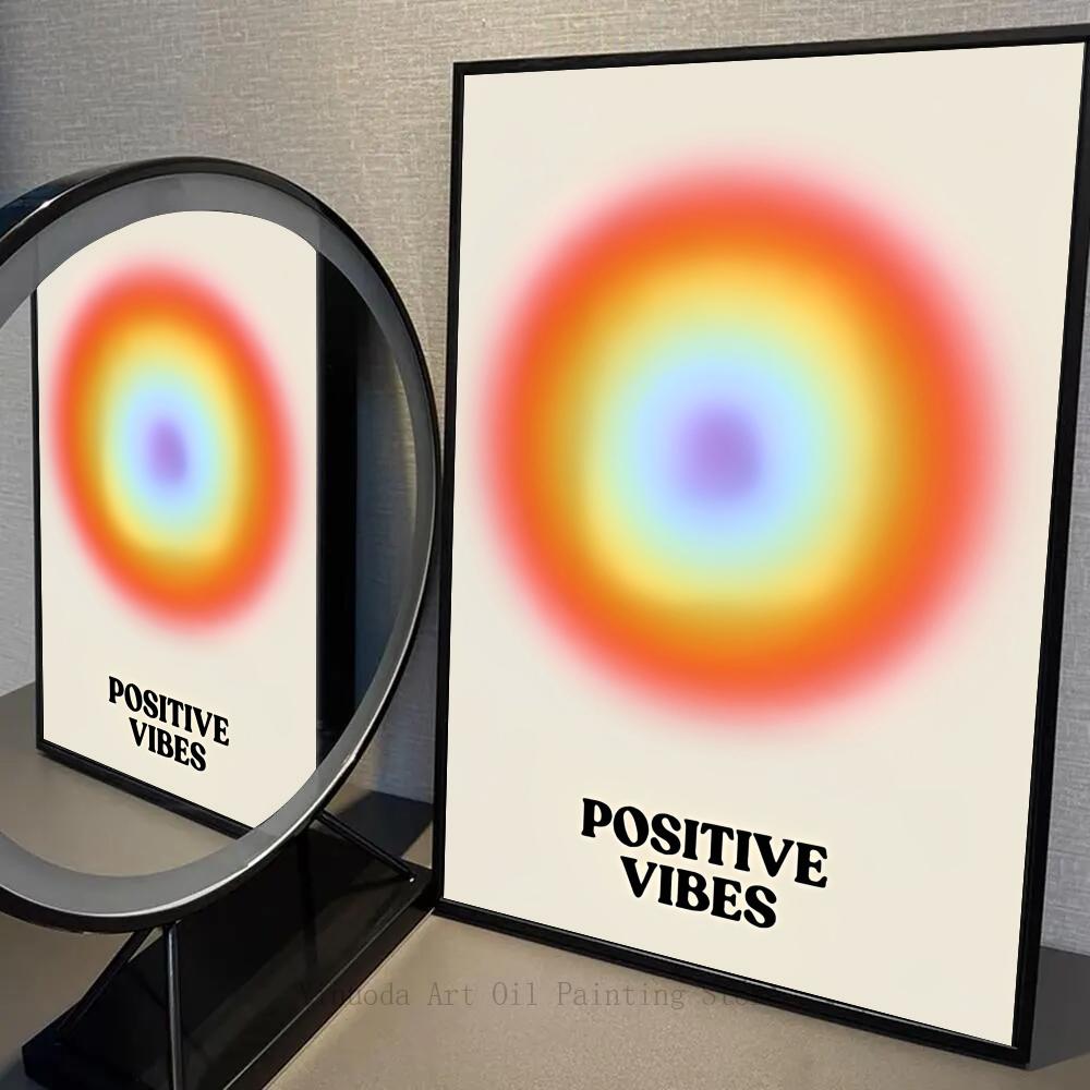 Colourful Danish Pastel Canvas Poster