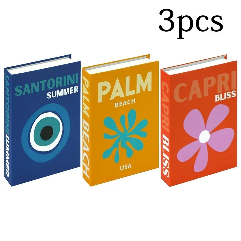Fashion Coffee Table Ornaments Books Living Room Decoration