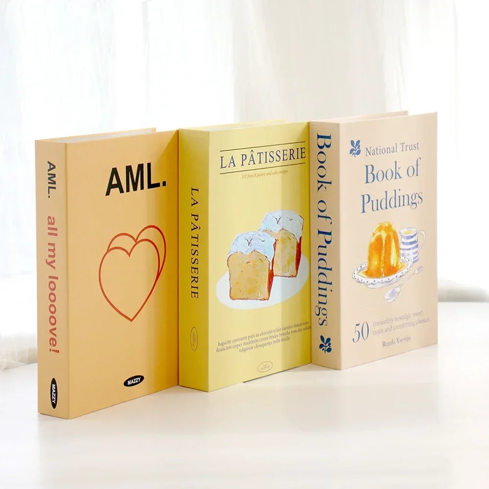 Fashion Coffee Table Ornaments Books Living Room Decoration