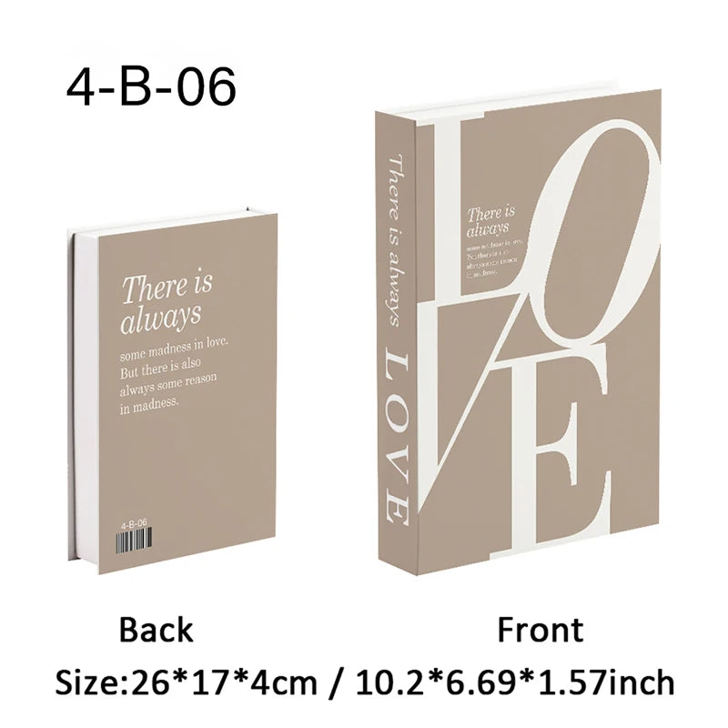 2025 Travel Series Fake Book Storage Box Luxury Decorative Books Ibiza Miami Hawaii Coffee Table Bedroom Interior Home Decor