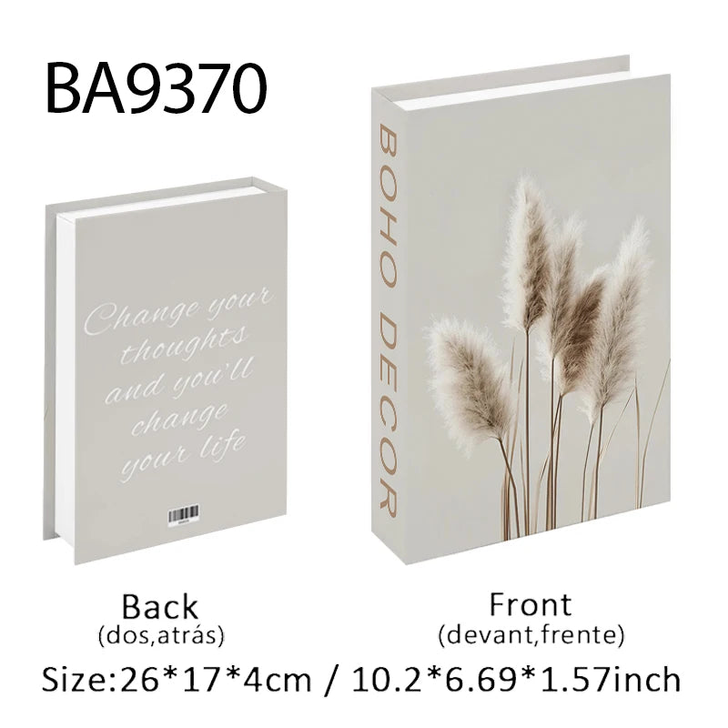 2025 Travel Series Fake Book Storage Box Luxury Decorative Books Ibiza Miami Hawaii Coffee Table Bedroom Interior Home Decor