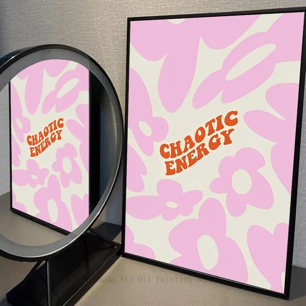 Colourful Danish Pastel Canvas Poster