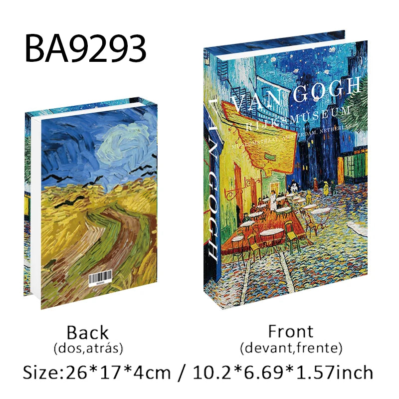 2025 Travel Series Fake Book Storage Box Luxury Decorative Books Ibiza Miami Hawaii Coffee Table Bedroom Interior Home Decor