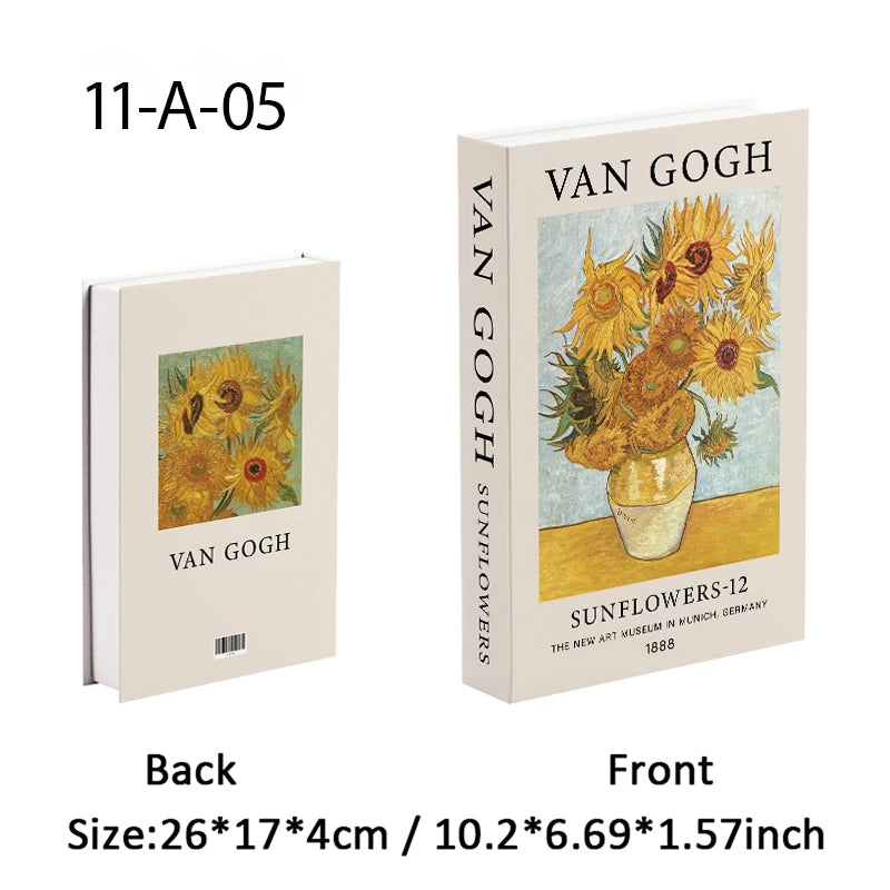 2025 Travel Series Fake Book Storage Box Luxury Decorative Books Ibiza Miami Hawaii Coffee Table Bedroom Interior Home Decor