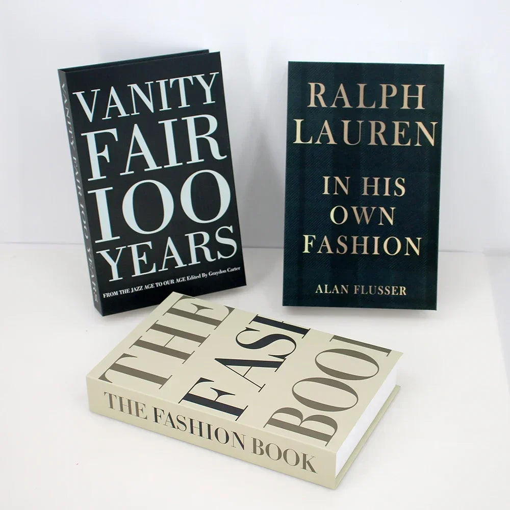 Fashion Coffee Table Ornaments Books Living Room Decoration