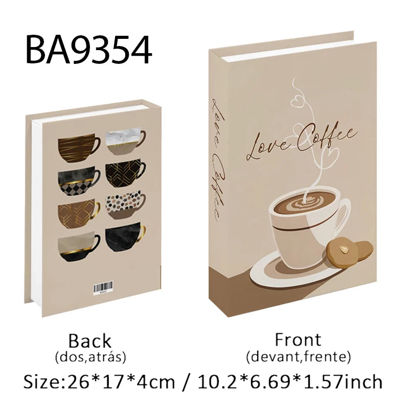 2025 Travel Series Fake Book Storage Box Luxury Decorative Books Ibiza Miami Hawaii Coffee Table Bedroom Interior Home Decor