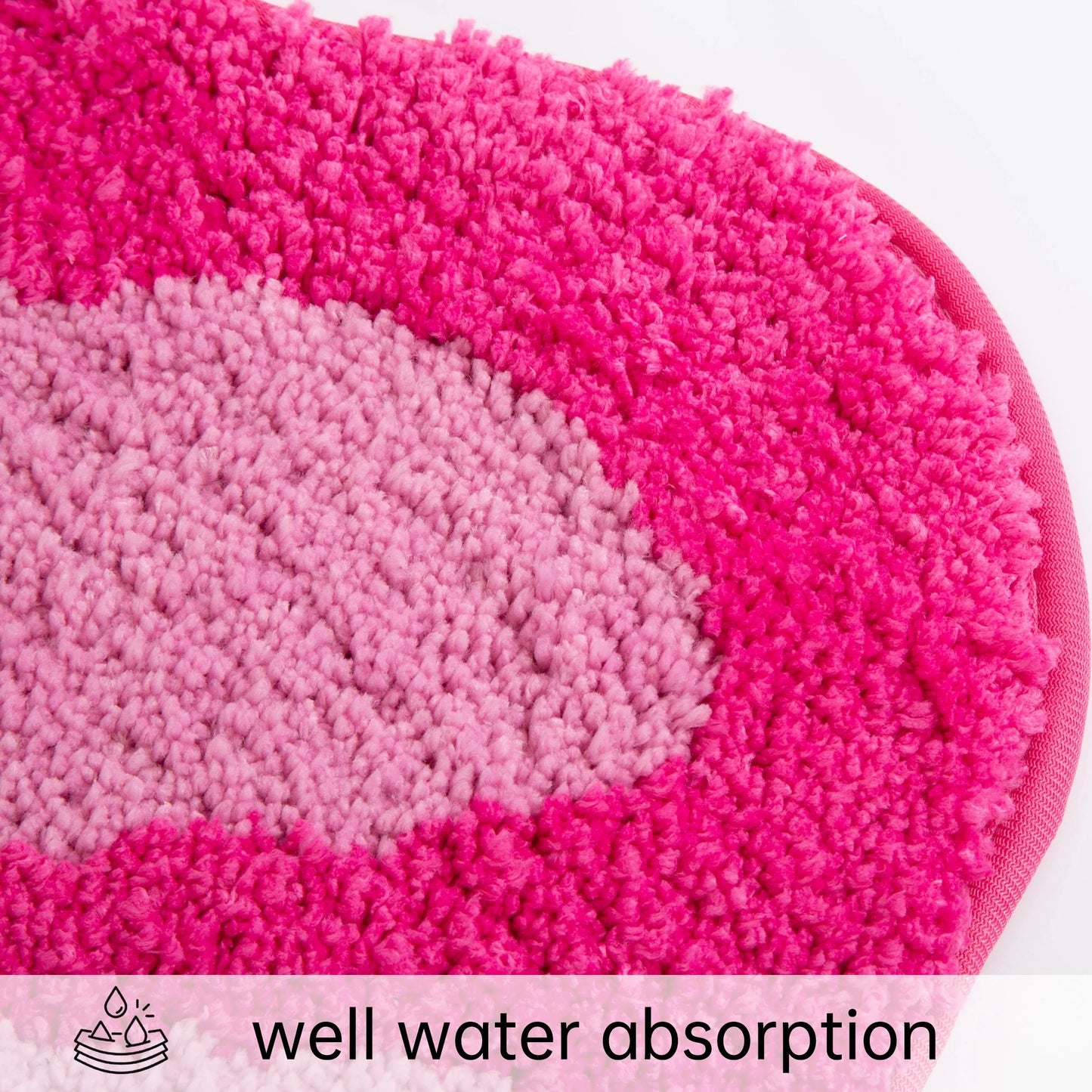 Pretty in Pink Dollar Rug