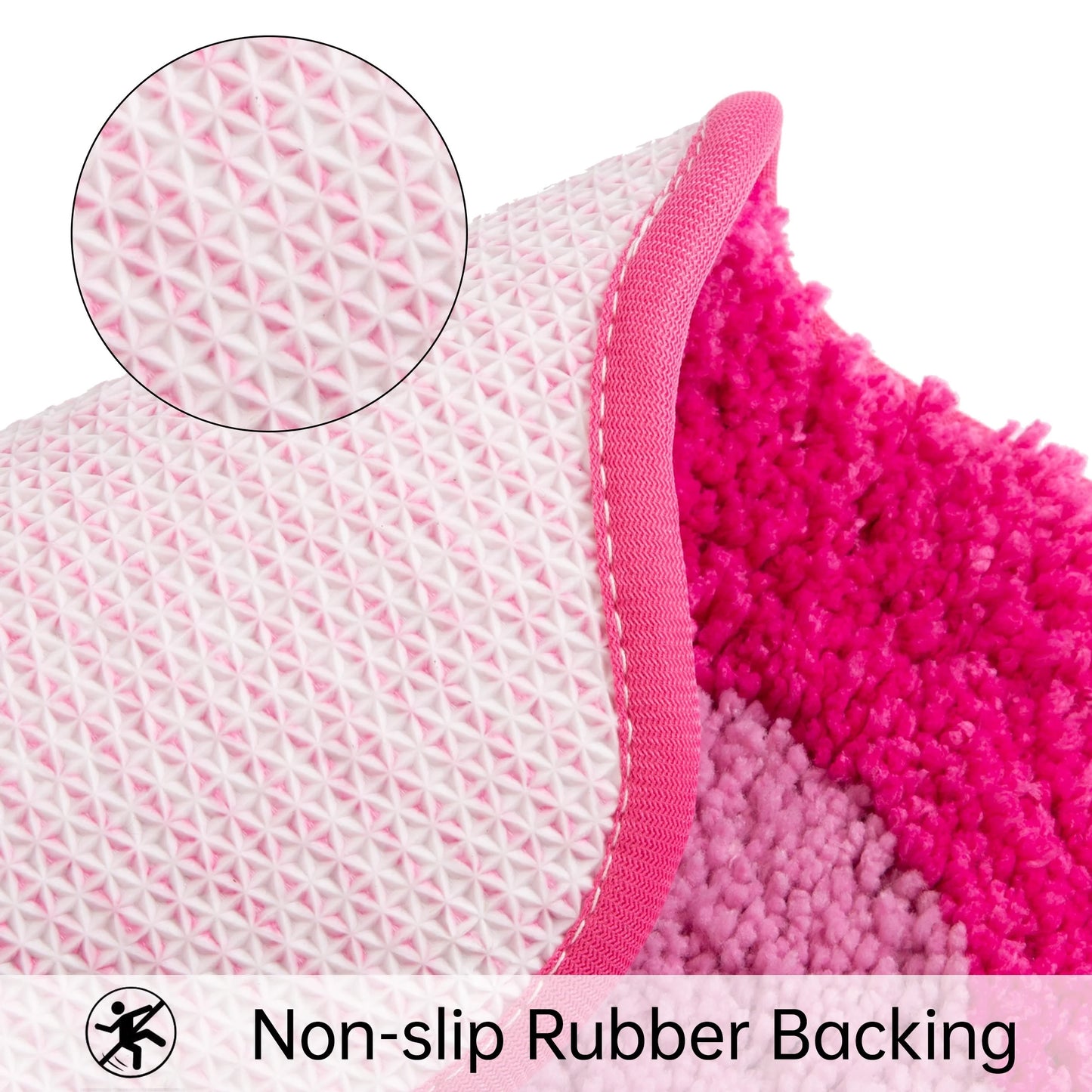 Pretty in Pink Dollar Rug