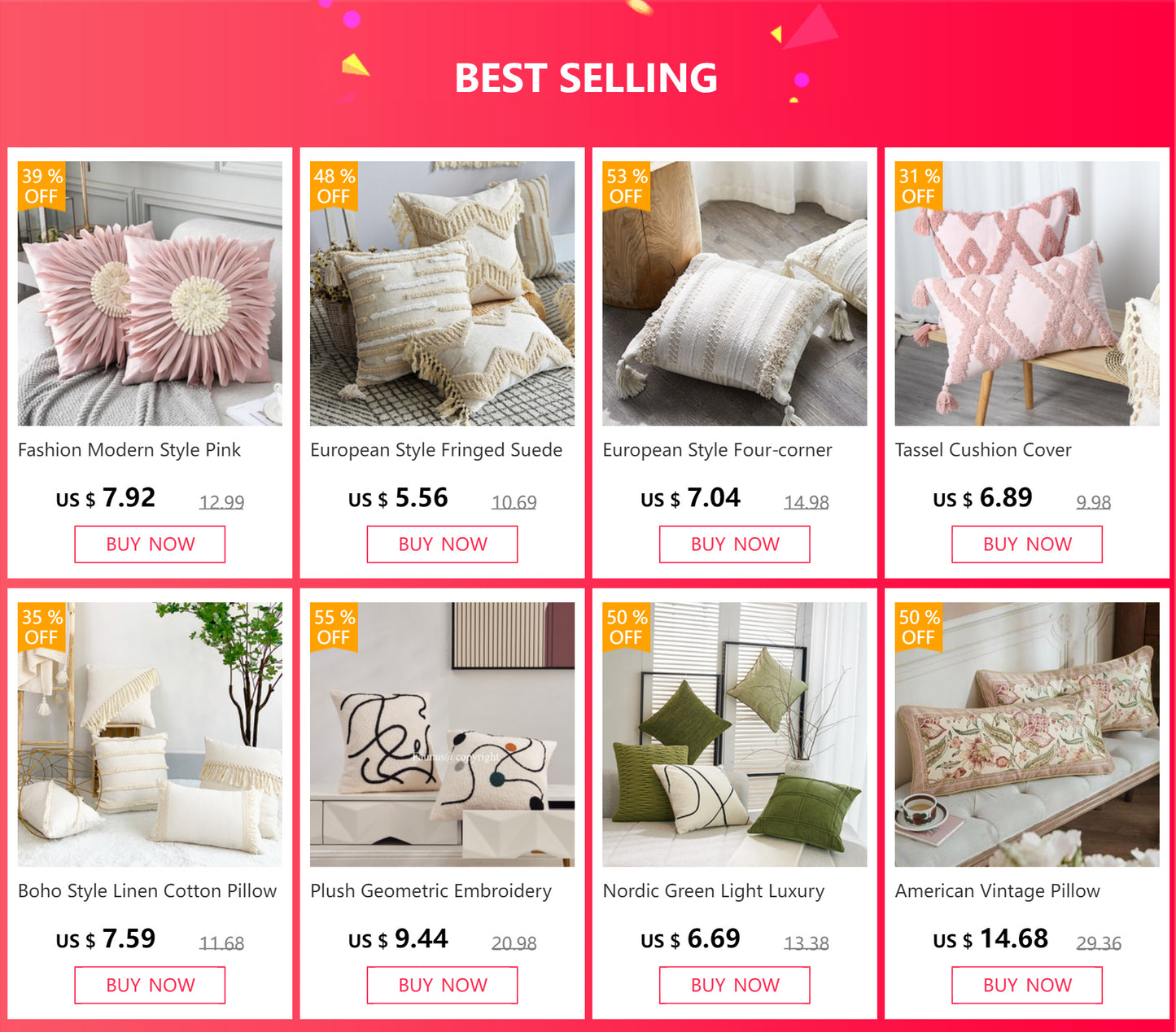 Nordic Oatmeal Light Luxury Cushion Cover Geometric Jacquard Pillow Covers Decorative Modern High-end  Pillows Decor Home