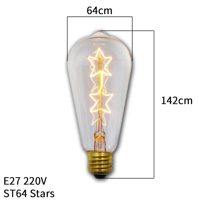Retro Vintage Dimmable Edison Light Bulb
